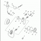 FXDL 1GDL DYNA LOW RIDER (1996) CAM POSITION SENSOR & VACUUM SWITCH