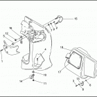 FLHTCU 1DPL ULTRA CLASSIC (1996) FAIRING LOWERS - ULTRA