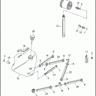 XL883HUG 4CEM SPORTSTER 883 HUGGER (1995) OIL TANK & FILTER