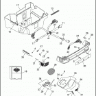 FLHTCU 1DPL ULTRA CLASSIC (1996) LAMPS & SPEAKER HOUSINGS - ULTRA TOUR-PAK