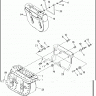 FLSTC 1BJL HERITAGE SOFTAIL CLASSIC (1996) SADDLEBAGS - FLSTC & FLSTN