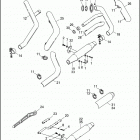 FXSTC 1BKL SOFTAIL CUSTOM (1996) Глушитель