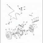 SIDECAR FOR FLHTC 8SGX FLHTC SIDECAR (1996) SIDECAR BRAKE