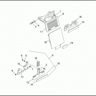 FXDWG 1GEL DYNA WIDE GLIDE (1996) LICENSE PLATE BRACKETS