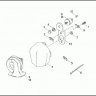 FXSTC 1BKL SOFTAIL CUSTOM (1996) Клаксон