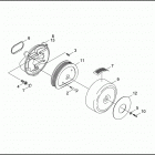 FLHTCI 1FFR ELECTRA GLIDE CLASSIC (1996) AIR CLEANER - FUEL INJECTED