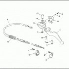 FXSTC 1BKL SOFTAIL CUSTOM (1996) Привод управления сцеплением