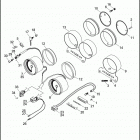 FXD 1GHL DYNA SUPER GLIDE (1996) INSTRUMENTS - FXD & FXDS-CON