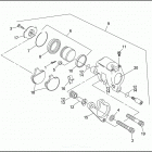 FXSTC 1BKL SOFTAIL CUSTOM (1996) Передний суппорт