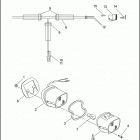 SIDECAR FOR FLHTC 8SGX FLHTC SIDECAR (1996) SIDECAR TAIL LAMP