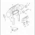FLHTP 1DFL ELECTRA GLIDE STANDARD POLICE (1996) INNER FAIRING - FLHTP