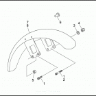 FXDWG 1GEL DYNA WIDE GLIDE (1994) FRONT FENDERS