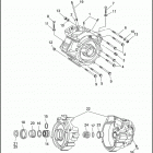 FXD 1GHL DYNA SUPER GLIDE (1996) CRANKCASE - 1996