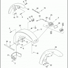 FXSTC 1BKL SOFTAIL CUSTOM (1996) Переднее крыло