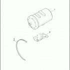 FLHTCU 1DPL ULTRA CLASSIC (1996) CALIFORNIA EVAPORATIVE EMISSIONS KIT