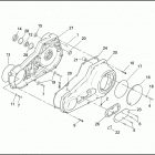 FXSTC 1BKL SOFTAIL CUSTOM (1996) PRIMARY HOUSING