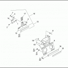 FXSTC 1BKL SOFTAIL CUSTOM (1996) LICENSE PLATE BRACKETS