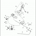 FLHTCU 1DPL ULTRA CLASSIC (1996) FUEL TANK - CARBURETED - FLT