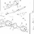 FXDWG 1GEL DYNA WIDE GLIDE (1995) TAIL LAMP & REAR TURN SIGNALS