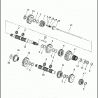 FLHTCU 1DPL ULTRA CLASSIC (1996) TRANSMISSION GEARS