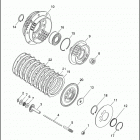 FLHTCU 1DPL ULTRA CLASSIC (1996) Сцепление