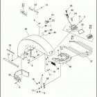 FLHTCU 1DPL ULTRA CLASSIC (1996) Переднее крыло