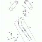 FXSTC 1BKL SOFTAIL CUSTOM (1996) THROTTLE CONTROL - 1996