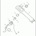 FXD 1GHL DYNA SUPER GLIDE (1996) FUEL TANK INSTRUMENTS - FXD & FXDS-CON