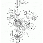 FXSTC 1BKL SOFTAIL CUSTOM (1996) Карбюратор