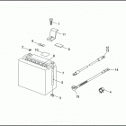 FLHTCU 1DPL ULTRA CLASSIC (1996) Аккумулятор