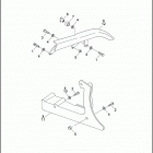 FLSTF 1BML FAT BOY (1994) REAR BELT GUARD