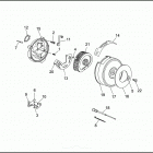 FLHTP-WND DA95 ELECTRA GLIDE STANDARD POLICE (FRG/WND) (1995) AIR CLEANER & ENRICHMENT CABLE