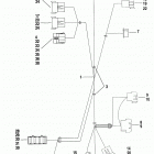 FXRP EFLS Police Low Rider (1995) WIRING HARNESS, INTERCONNECT - FLHTP WINDSHIELD MODELS (...