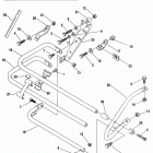 FXRP EFLS Police Low Rider (1995) SADDLEBAG GUARDS - FLHTP