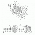 FXSTC 1BKL SOFTAIL CUSTOM (1995) CRANKCASE - 1995