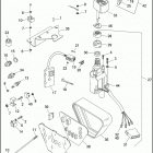 FLHTP 1DAL ELECTRA GLIDE STANDARD POLICE (WINDSHIELD) (1995) SWITCHES & CIRCUIT BREAKERS - FLHTP