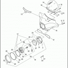 FLHT 1DDL ELECTRA GLIDE STANDARD (1995) WINDSHIELD, FAIRING & HEADLAMP - 1995 FLHT