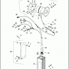 FLHTP 1DAL ELECTRA GLIDE STANDARD POLICE (WINDSHIELD) (1995) SIREN & AMPLIFIER