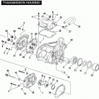 FXRP EFLS Police Low Rider (1995) TRANSMISSION HOUSING