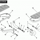 FXRP EFLS Police Low Rider (1995) FOOTBOARDS
