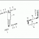 FLHTP 1DAL ELECTRA GLIDE STANDARD POLICE (WINDSHIELD) (1994) SHOCK ABSORBERS - FLHTP