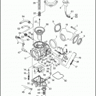 FLHTP 1DAL ELECTRA GLIDE STANDARD POLICE (WINDSHIELD) (1995) Карбюратор