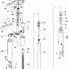 FXRP EFLS Police Low Rider (1995) FRONT FORK - FLHTP