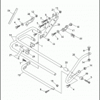 FLHTP-WND DA95 ELECTRA GLIDE STANDARD POLICE (FRG/WND) (1995) SADDLEBAG GUARDS - FLHTP
