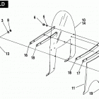 FXRP EFLS Police Low Rider (1995) Стекло ветровое