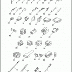 FLHTP-WND DA95 ELECTRA GLIDE STANDARD POLICE (FRG/WND) (1995) WIRES & TERMINALS