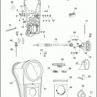 FXSTC 1BKL SOFTAIL CUSTOM (1995) INSTRUMENTS - 1995