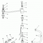FXRP EFLS Police Low Rider (1995) FRONT FORK AIR CONTROL - FLHTP