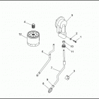 FLHTP-FRG DF93 ELECTRA GLIDE STANDARD POLICE (FRG/WND) (1993) OIL FILTERS & MOUNTS