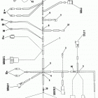 FXRP EFLS Police Low Rider (1995) WIRING HARNESS, MAIN - FLHTP